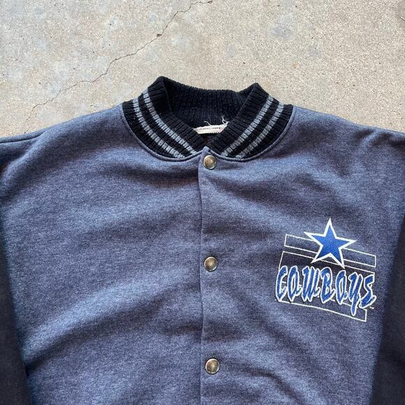 Vintage 1993 Dallas Cowboys NFC Champions Jacket Medium - Picture 6 of 6